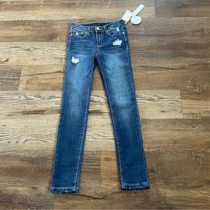 Joes Jeans girls skinny distressed denim New 10